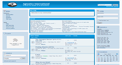 Desktop Screenshot of agnosticsinternational.org
